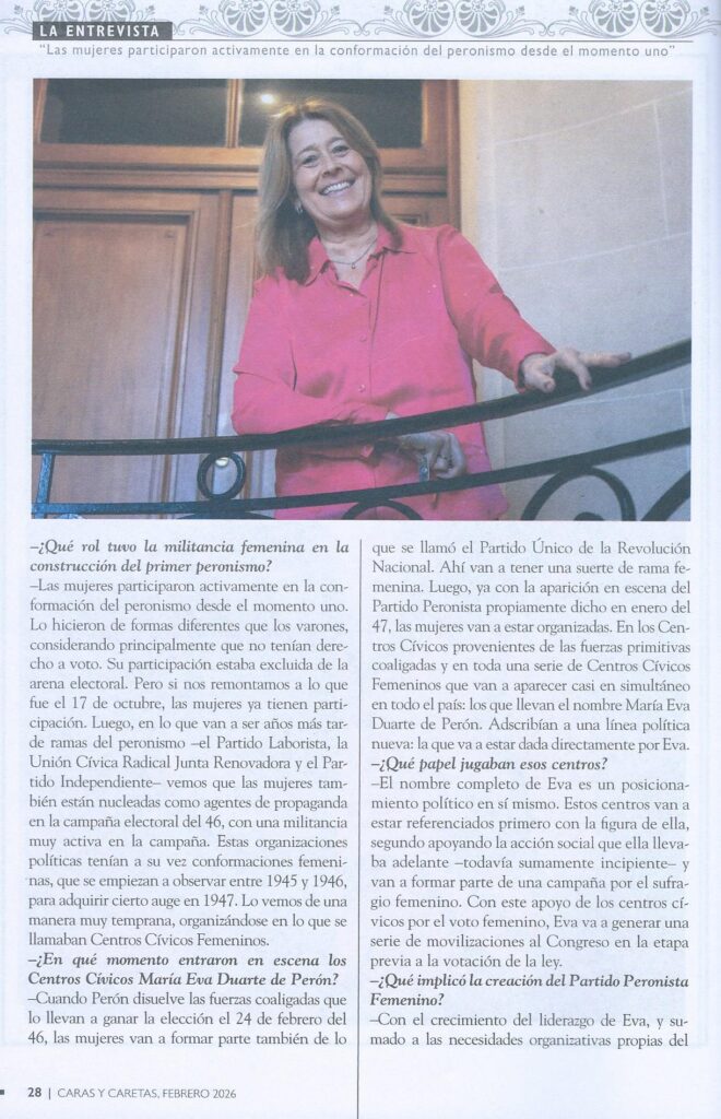 Caras y Caretas, Febrero 2026